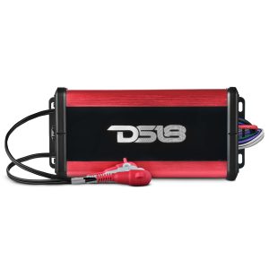 DS18 NXL-N4 NXL 4-Channel Full-Range Class D Waterproof IP67 Marine and Powersports NANO Amplifier 4 x 100 Watts Rms @ 4-Ohm