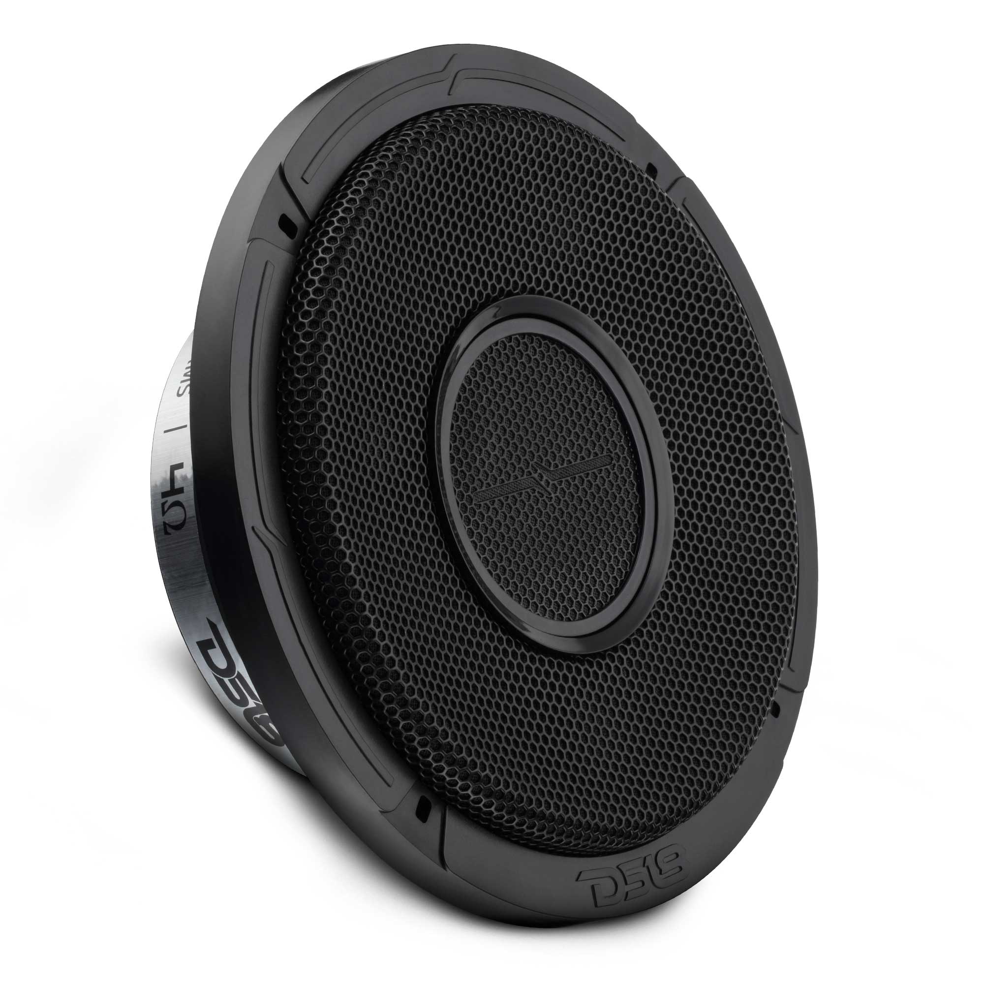 DS18 PRO-HY8.4MSL PRO 8" Shallow Coaxial Hybrid Mid-Range Loudspeaker with Built-in Driver | 200W RMS 4-Ohm