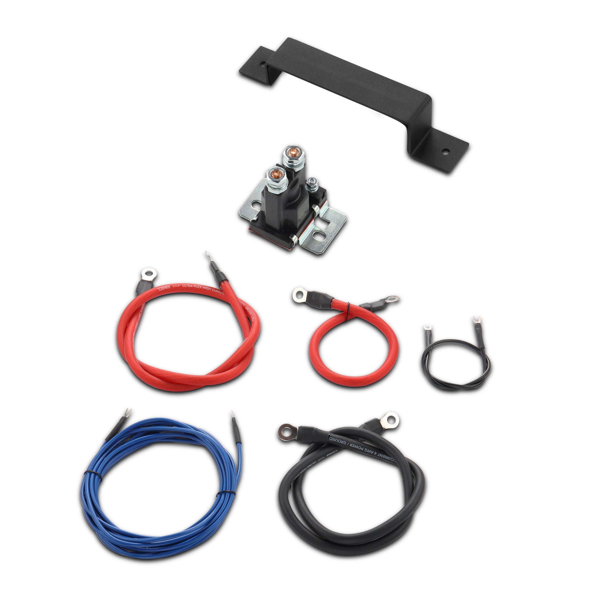 DS18 RZR-DBATT Polaris RZR 2014+ 2nd Battery Upgrade Kit – Dual Battery System with 80A Isolator, Wiring & Mounting Bracket