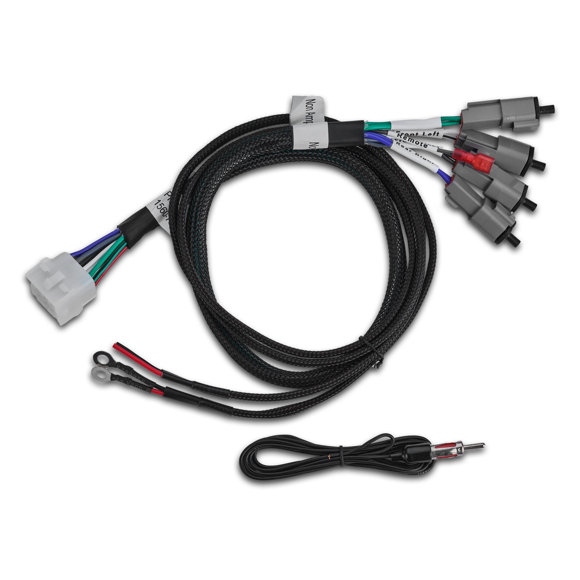 DS18 RZR-MRXHARNESS Polaris RZR Plug & Play Radio Harness for MRX150 Head Unit