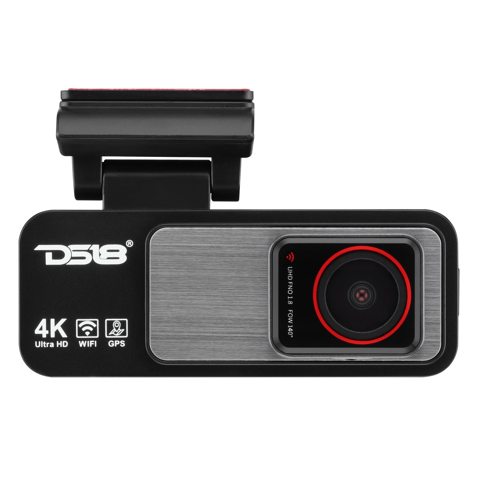 DS18 EAGLE-M2 4K Dual Dash Camera with Wi-Fi, GPS, Parking Monitor, and 3.2” IPS Display (Front & Rear Cameras)