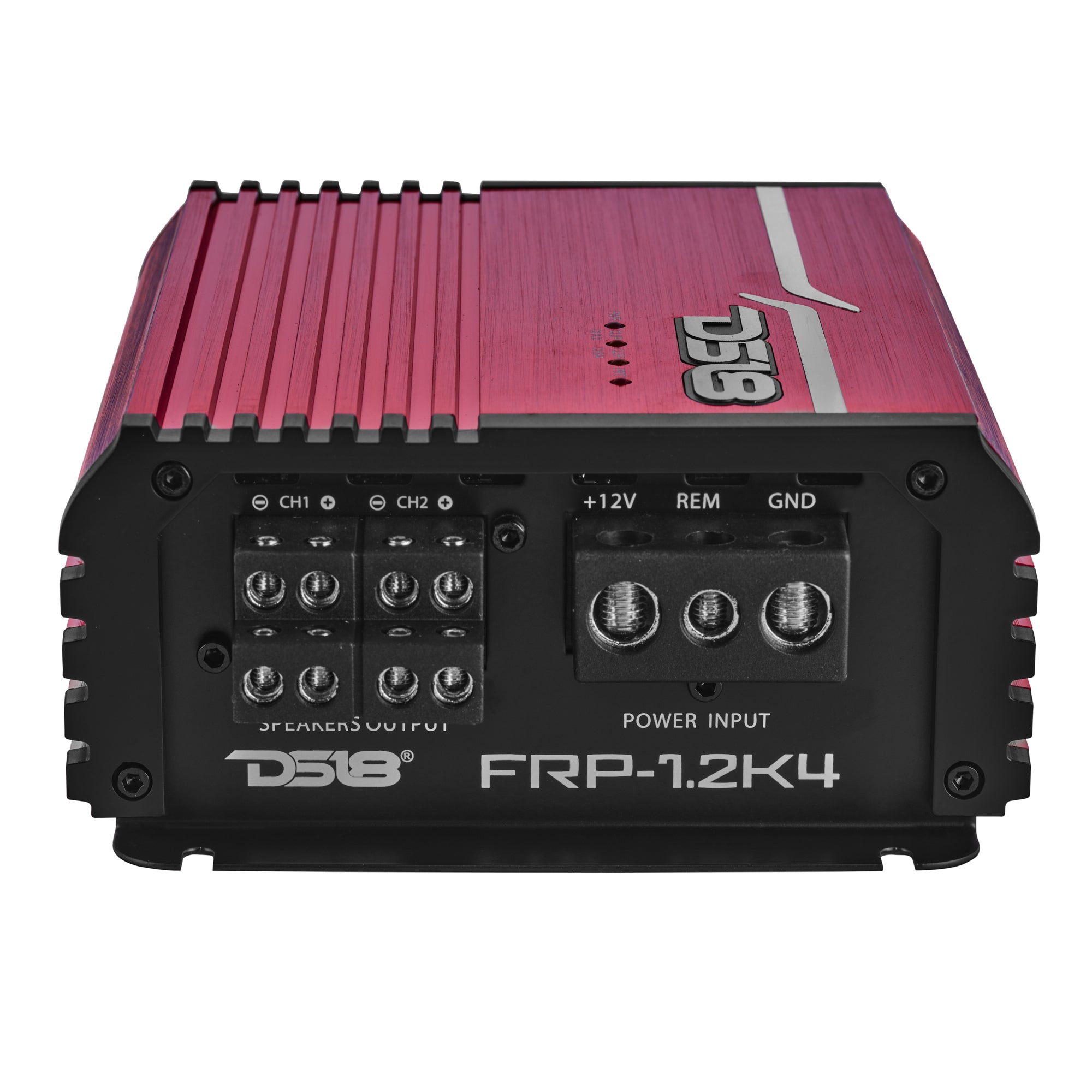 DS18 FRP-1.2K4/RD FRP Compact 4-Channel Full-Range Class-D Amplifier | 1200W RMS