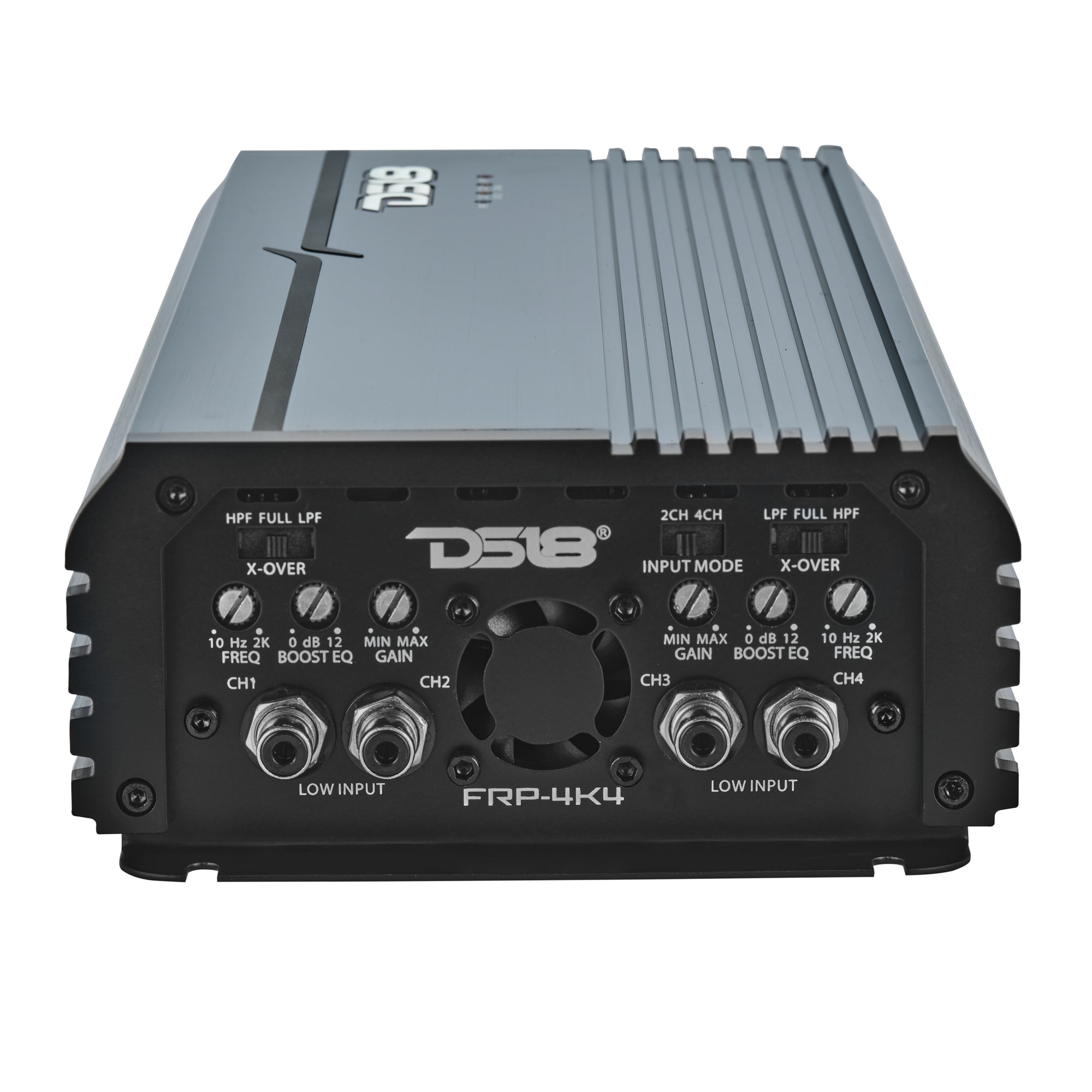 DS18 FRP-4K4/TI FRP Compact 4-Channel Full-Range Class-D Amplifier | 4000W RMS