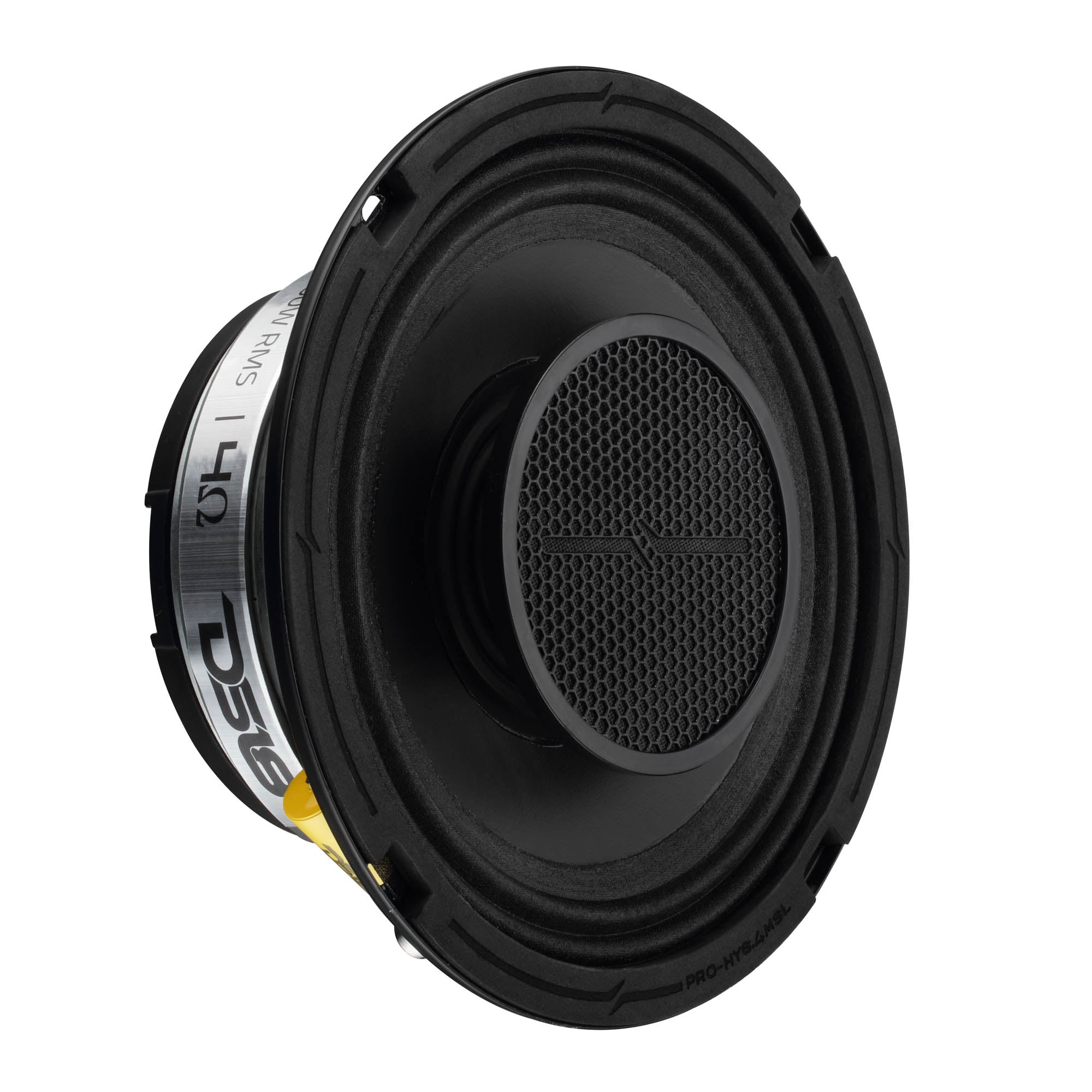 DS18 PRO-HY6.4MSL PRO 6.5" Shallow Coaxial Hybrid Mid-Range Loudspeaker with Built-in Driver | 150W RMS 4-Ohm