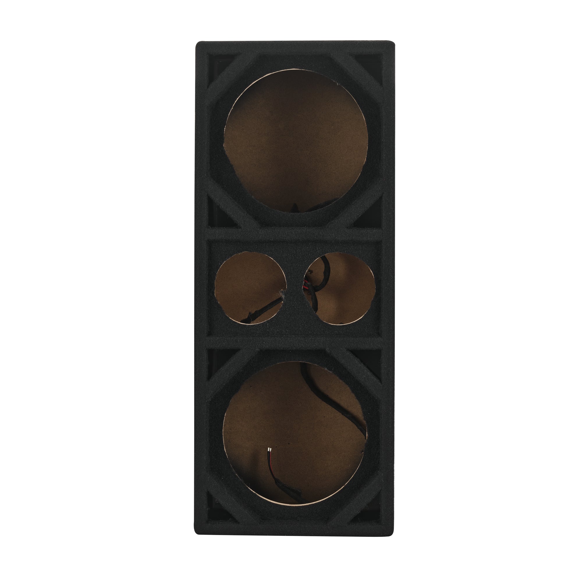 DS18 VOC8PRO Dual 8” + Dual 4” Tweeter Ported Voceteo Empty Enclosure | Speakon-Ready