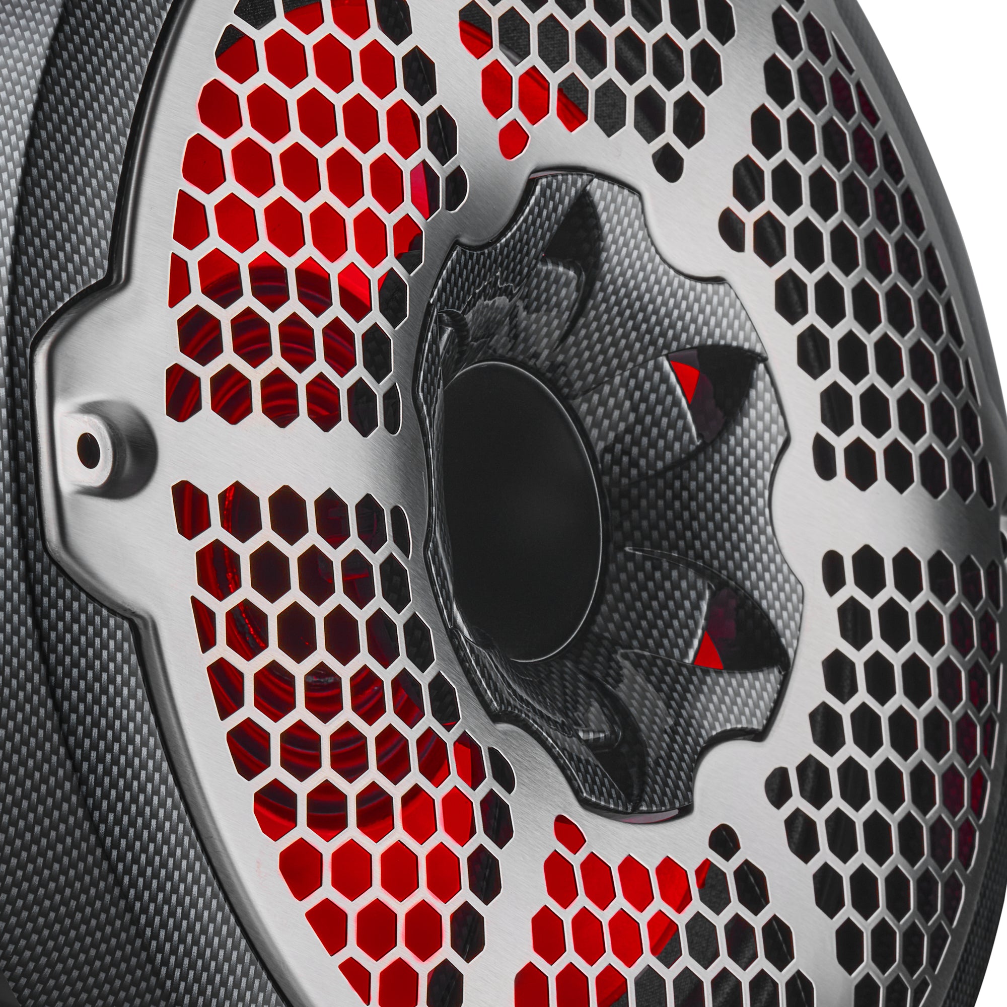 DS18 CF-10MD 10” Marine 2-Way Hybrid Speaker with RGB LED, Compression Driver and Neodymium Magnet | 450W RMS 4-Ohm
