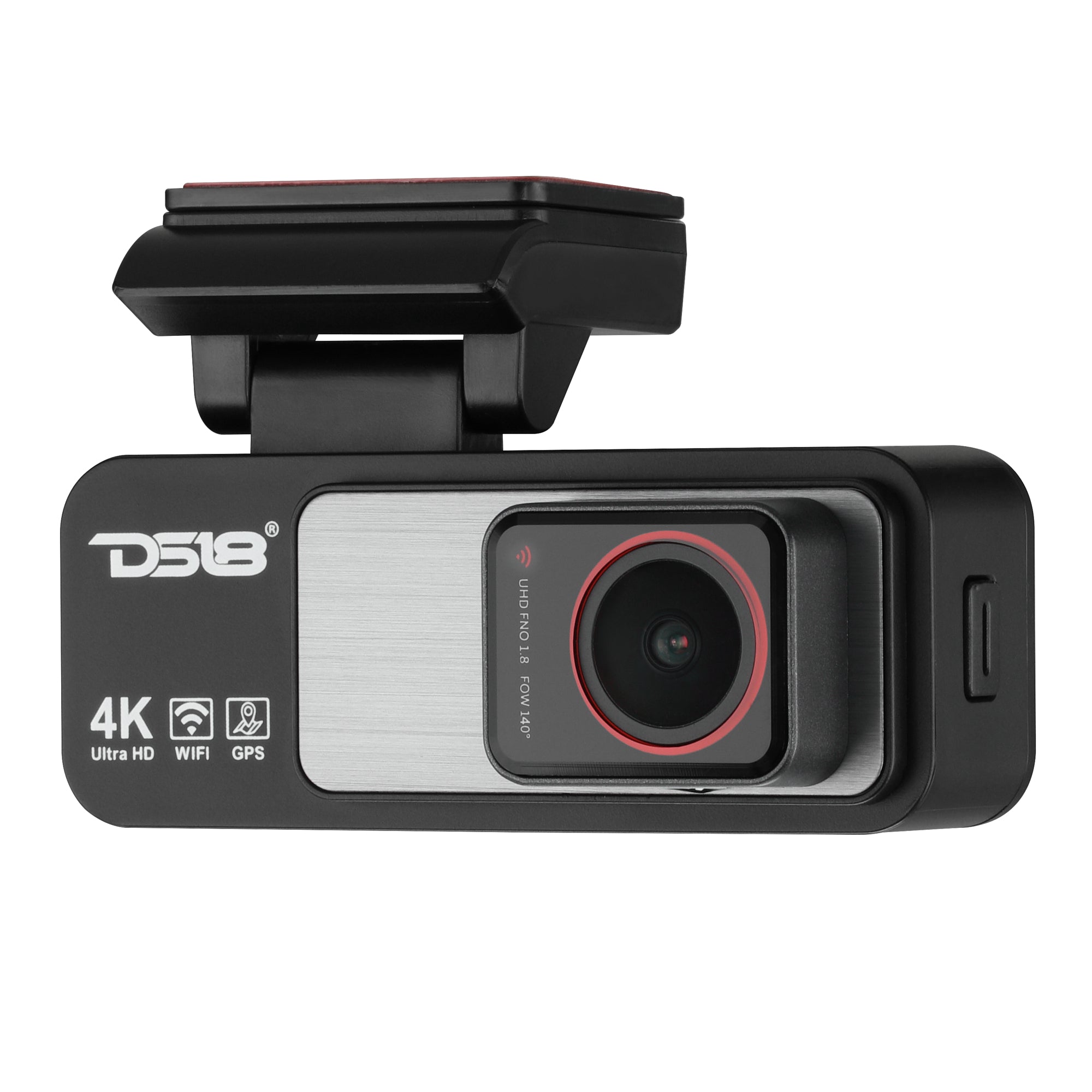 DS18 EAGLE-M2 4K Dual Dash Camera with Wi-Fi, GPS, Parking Monitor, and 3.2” IPS Display (Front & Rear Cameras)