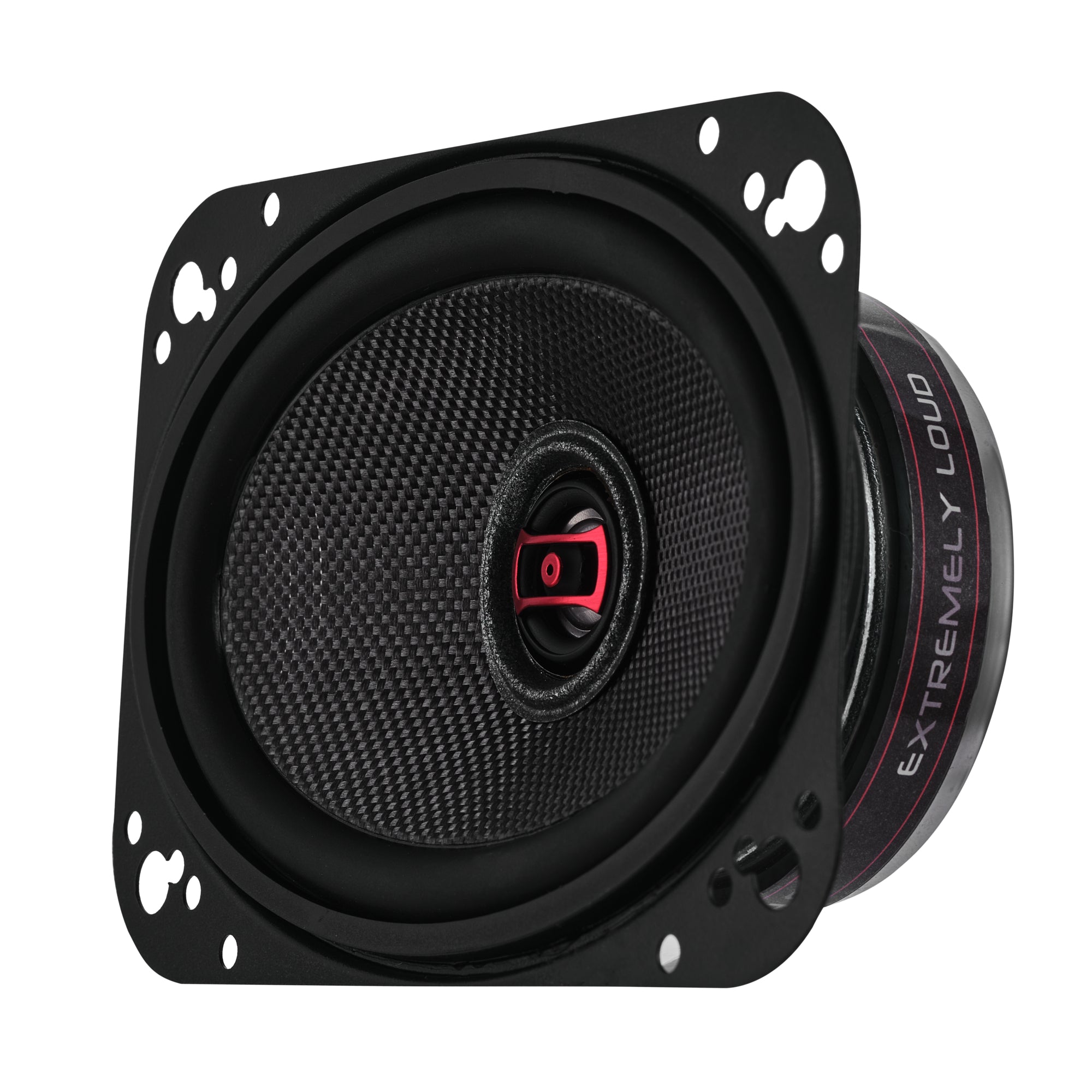 DS18 EXL-SQ4.6 EXL 4x6” 2-Way Coaxial Speaker with Fiber Glass Cone | 60W RMS 3-Ohm