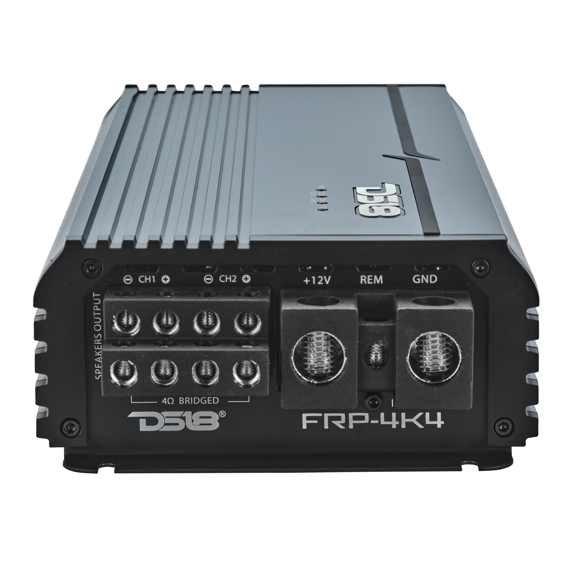 DS18 FRP-4K4/TI FRP Compact 4-Channel Full-Range Class-D Amplifier | 4000W RMS
