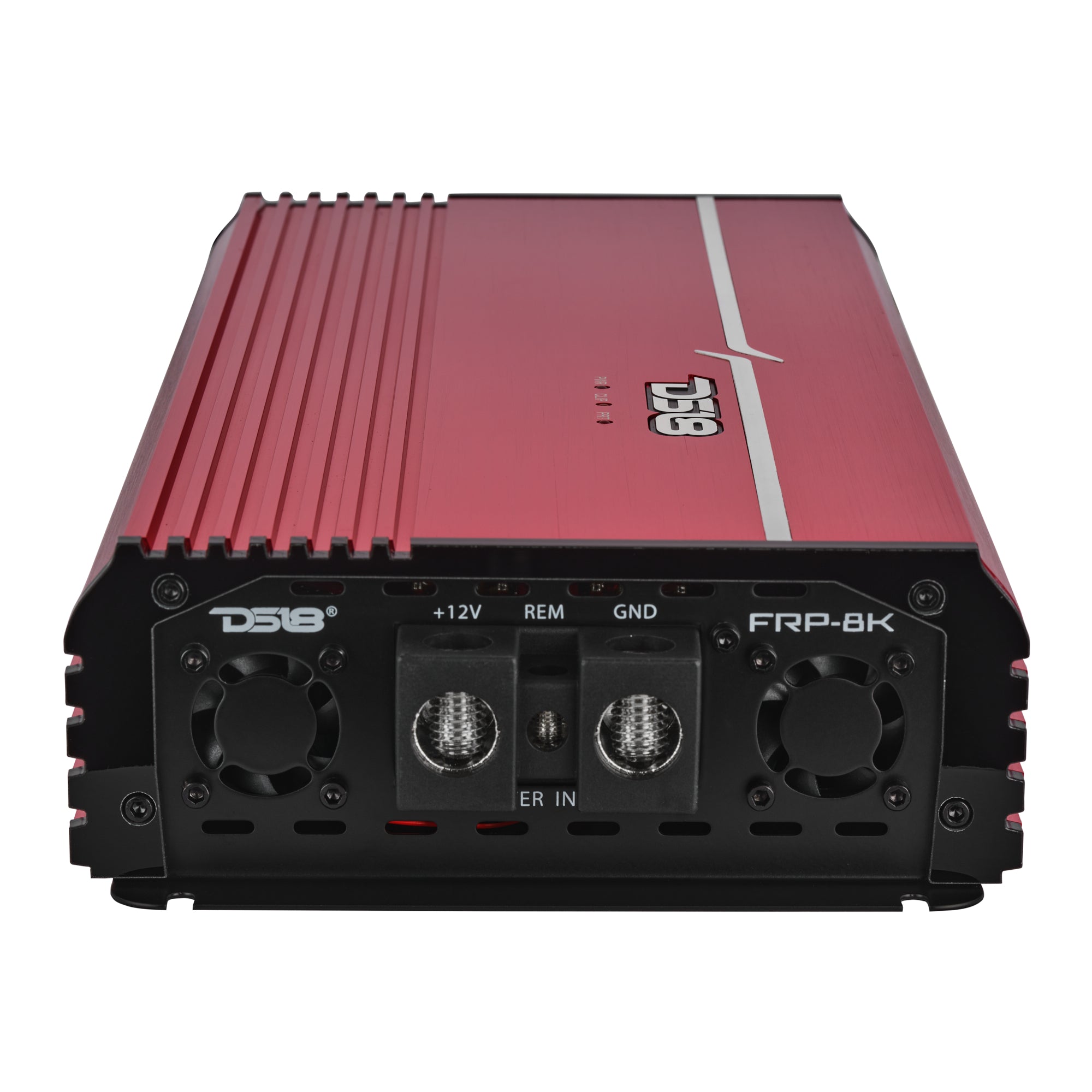 DS18 FRP-8K/RD FRP Compact Full-Range Class D 1-Channel Amplifier 8,000 Watts Rms @ 1-Ohm