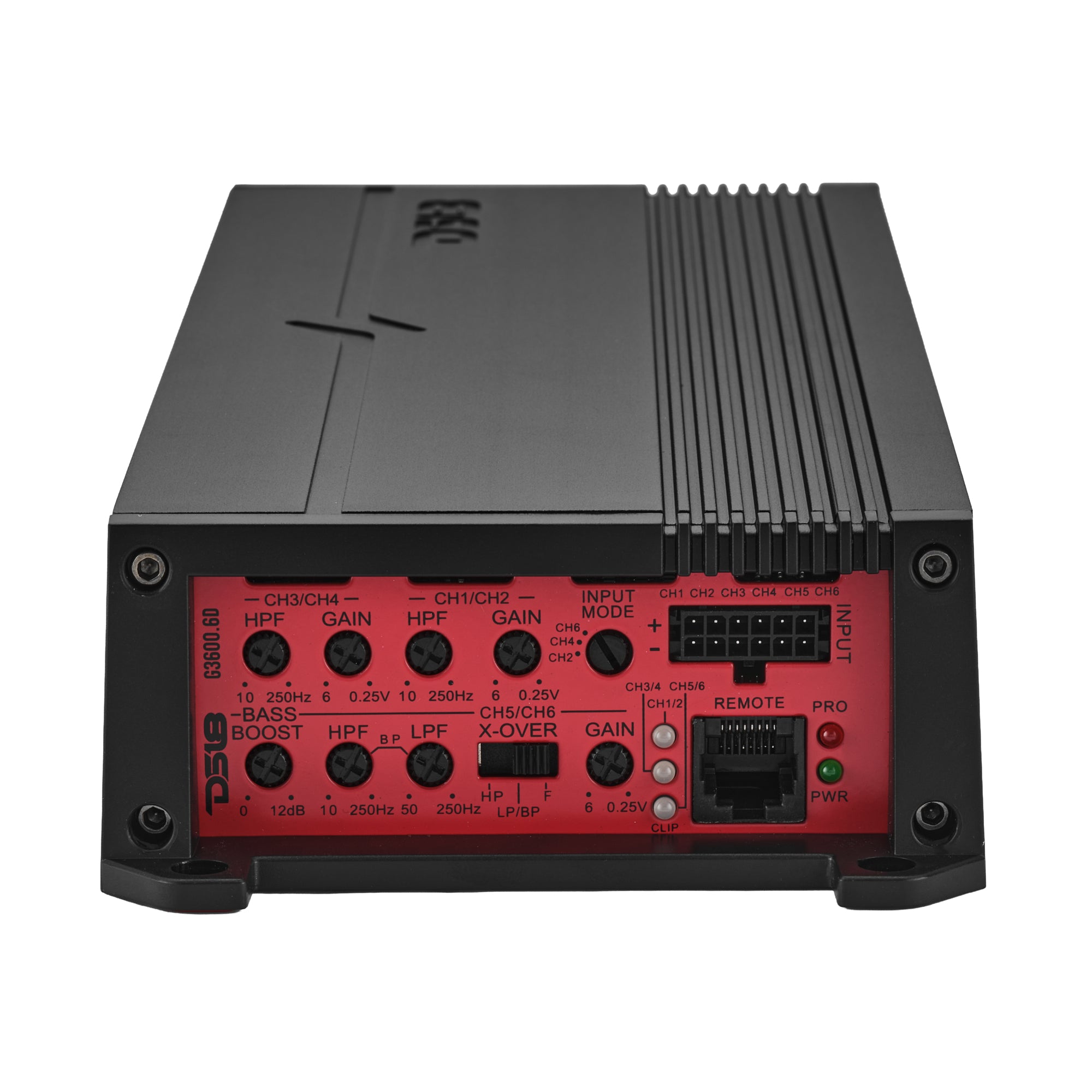 DS18 G3600.6D GEN-X 6-Channel Class D Full Range Amplifier | 6 x 200W @ 4-Ohm