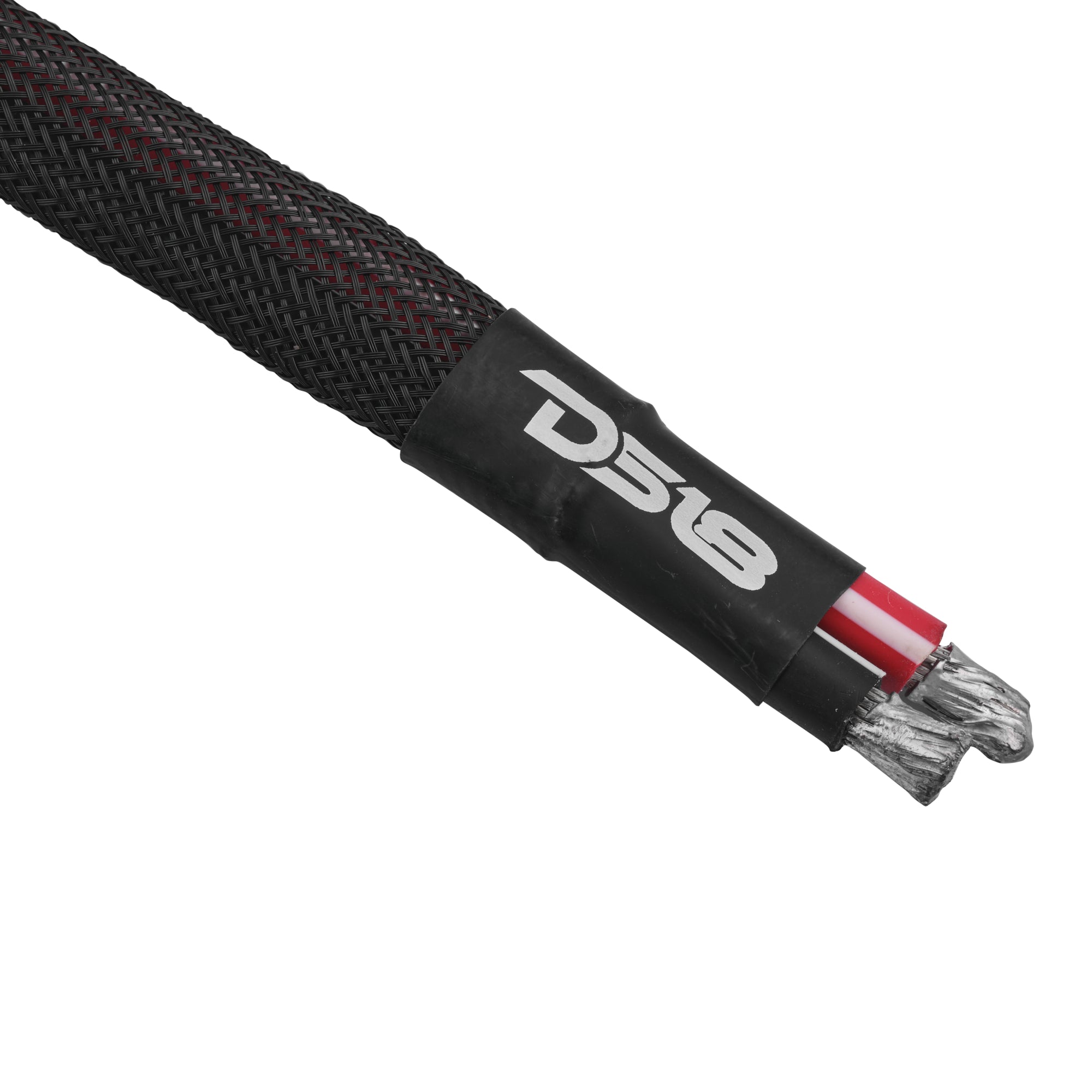 DS18 UTV-KIT4-2DR UTV 4-Gauge Power Harness Kit – 8ft Power & Ground Cables with Water-Resistant Fuse Holder for 2-Door UTVs