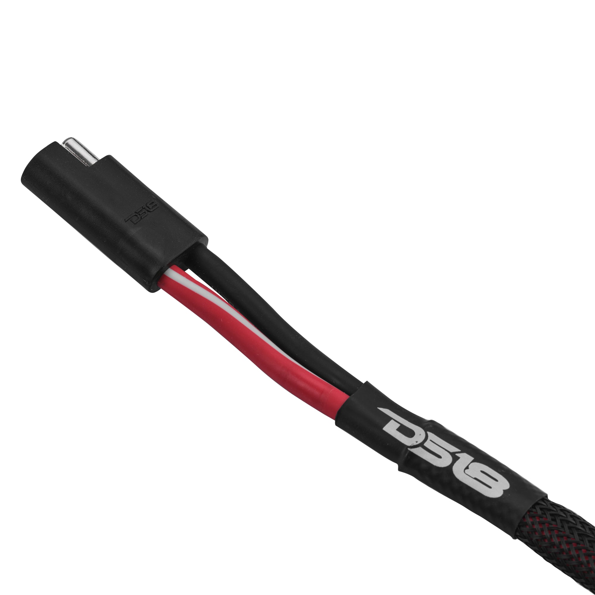 DS18 UTV-KIT6-2DR UTV 6-Gauge Power Harness Kit – 8ft Power & Ground Cables with Water-Resistant Fuse Holder for 2-Door UTVs