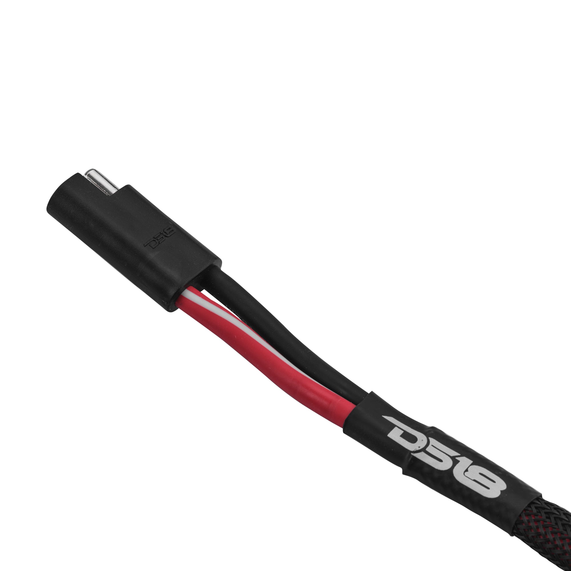 DS18 UTV-KIT8-2DR UTV 8-Gauge Power Harness Kit – 8ft Power & Ground Cables with Water-Resistant Fuse Holder for 2-Door UTVs