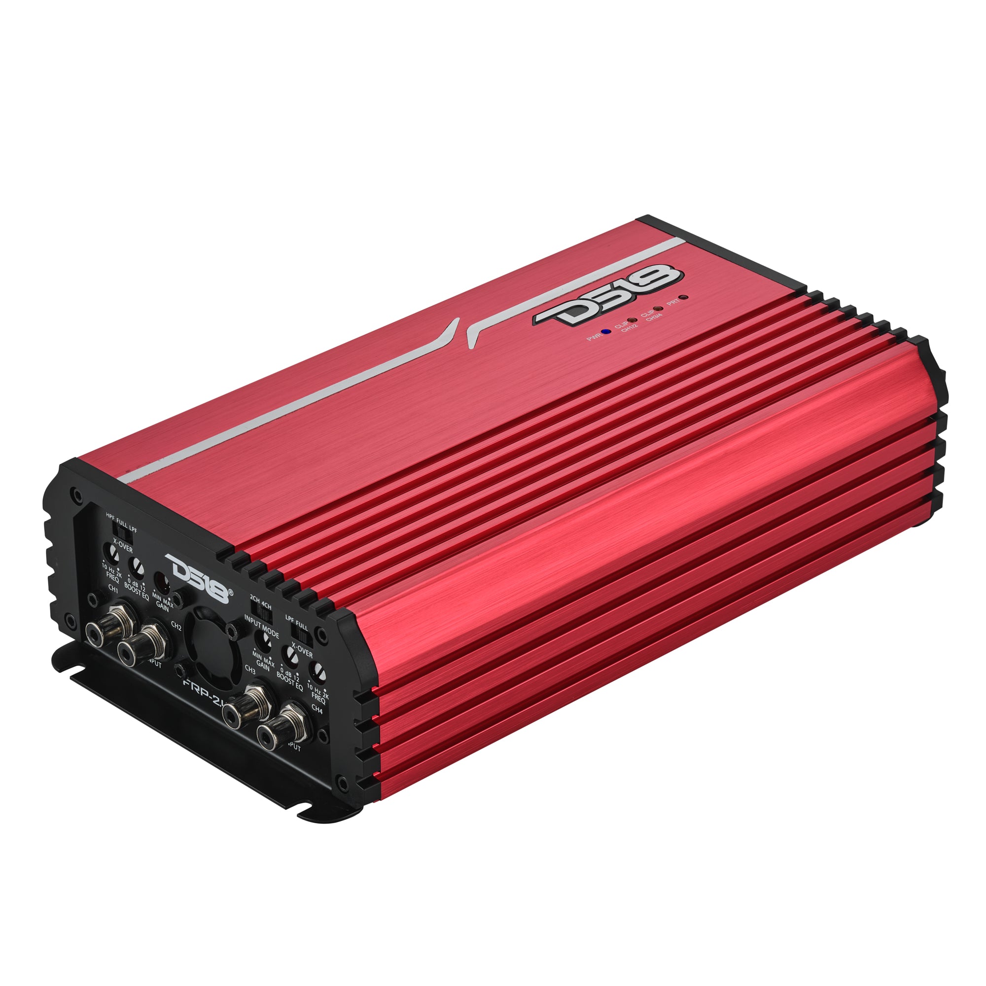 DS18 FRP-2.4K4/RD FRP Compact 4-Channel Full-Range Class-D Amplifier | 2400W RMS