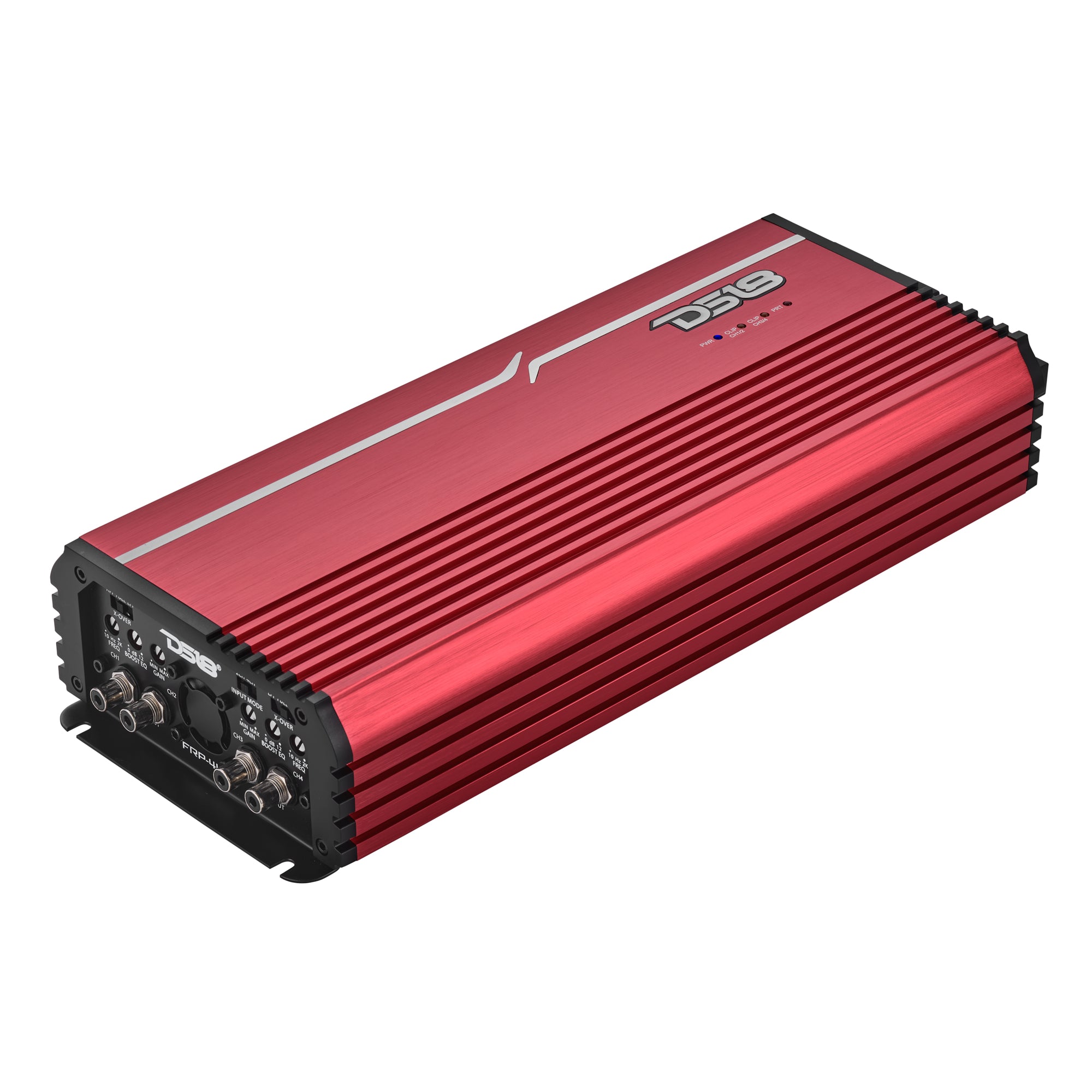 DS18 FRP-4K4/RD FRP Compact 4-Channel Full-Range Class-D Amplifier | 4000W RMS