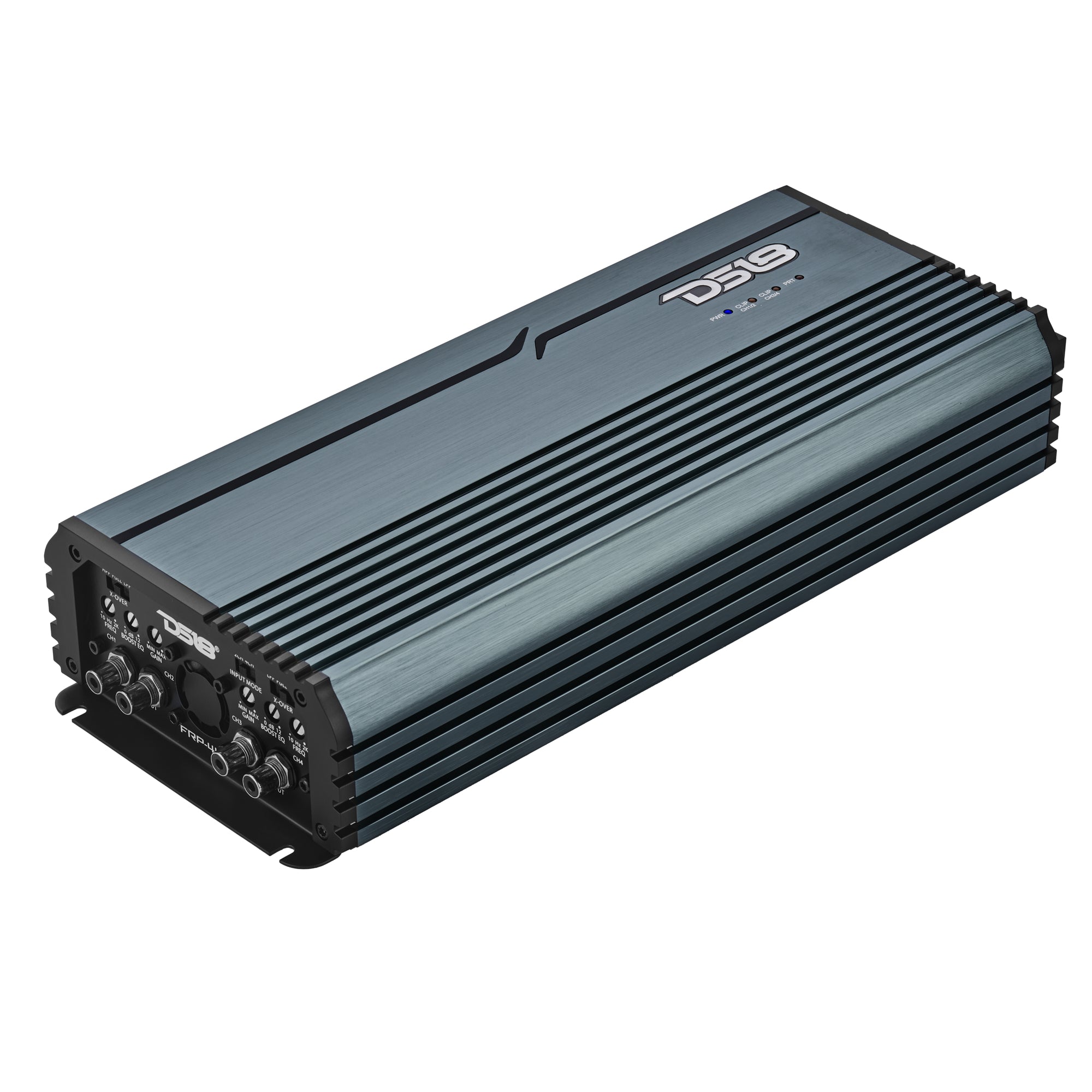DS18 FRP-4K4/TI FRP Compact 4-Channel Full-Range Class-D Amplifier | 4000W RMS