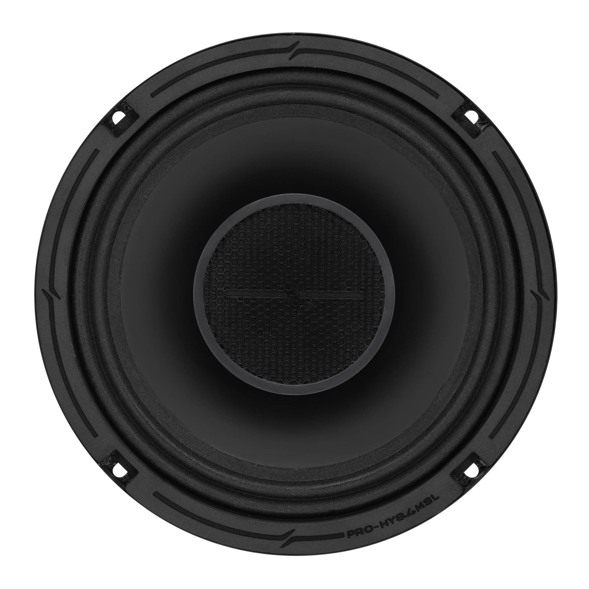 DS18 PRO-HY8.4MSL PRO 8" Shallow Coaxial Hybrid Mid-Range Loudspeaker with Built-in Driver | 200W RMS 4-Ohm