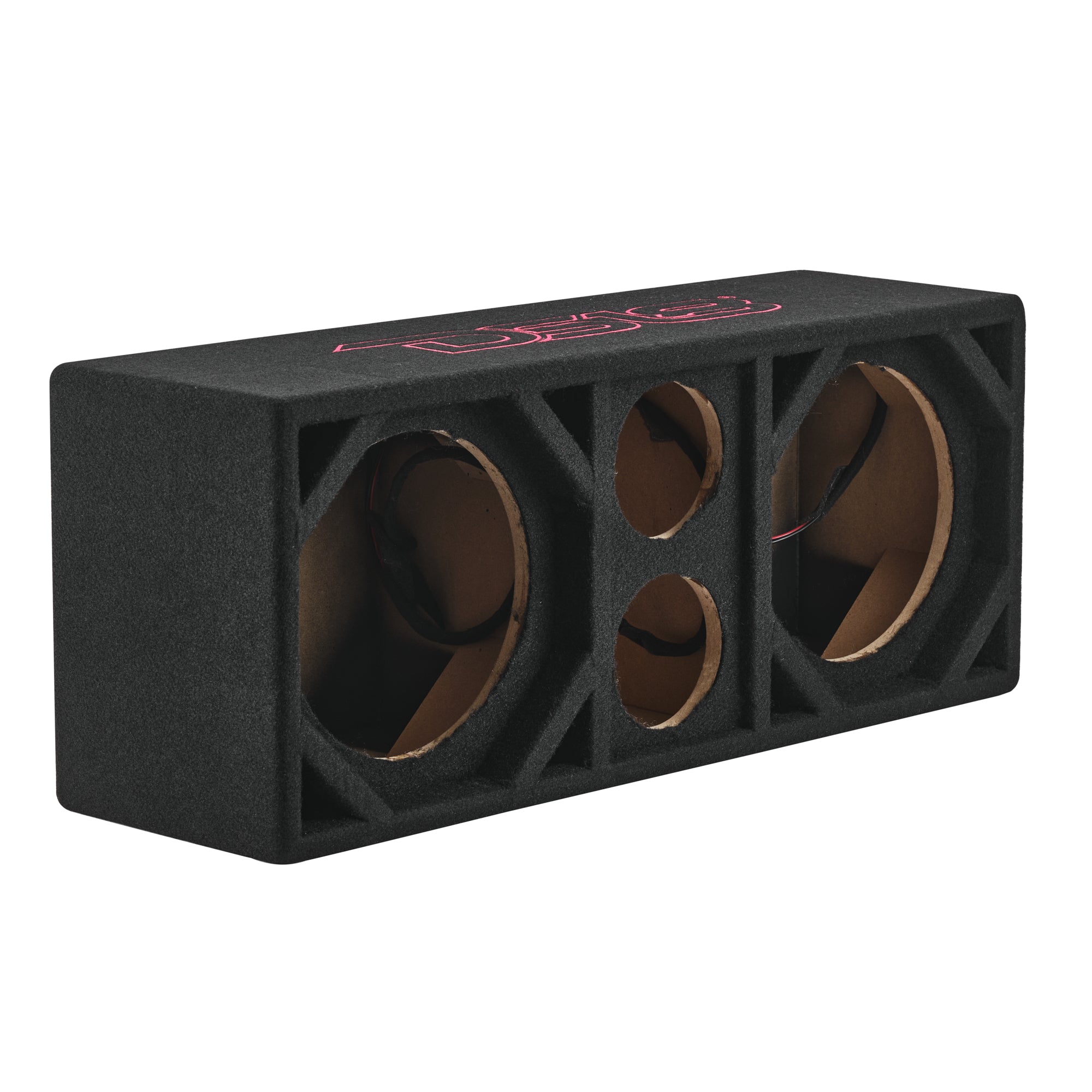 DS18 VOC8PRO Dual 8” + Dual 4” Tweeter Ported Voceteo Empty Enclosure | Speakon-Ready