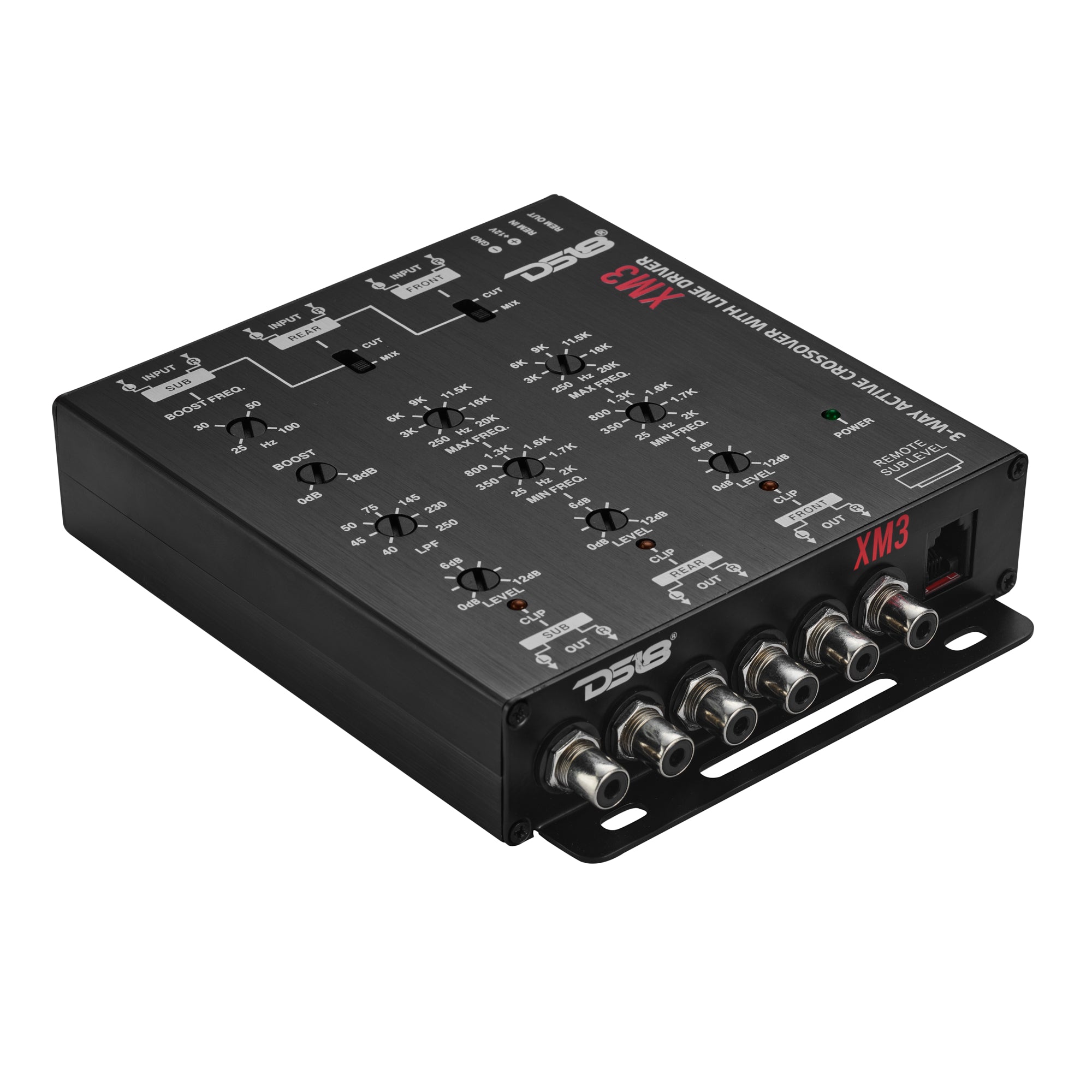 DS18 XM3 3-Way Active Crossover With Line Driver