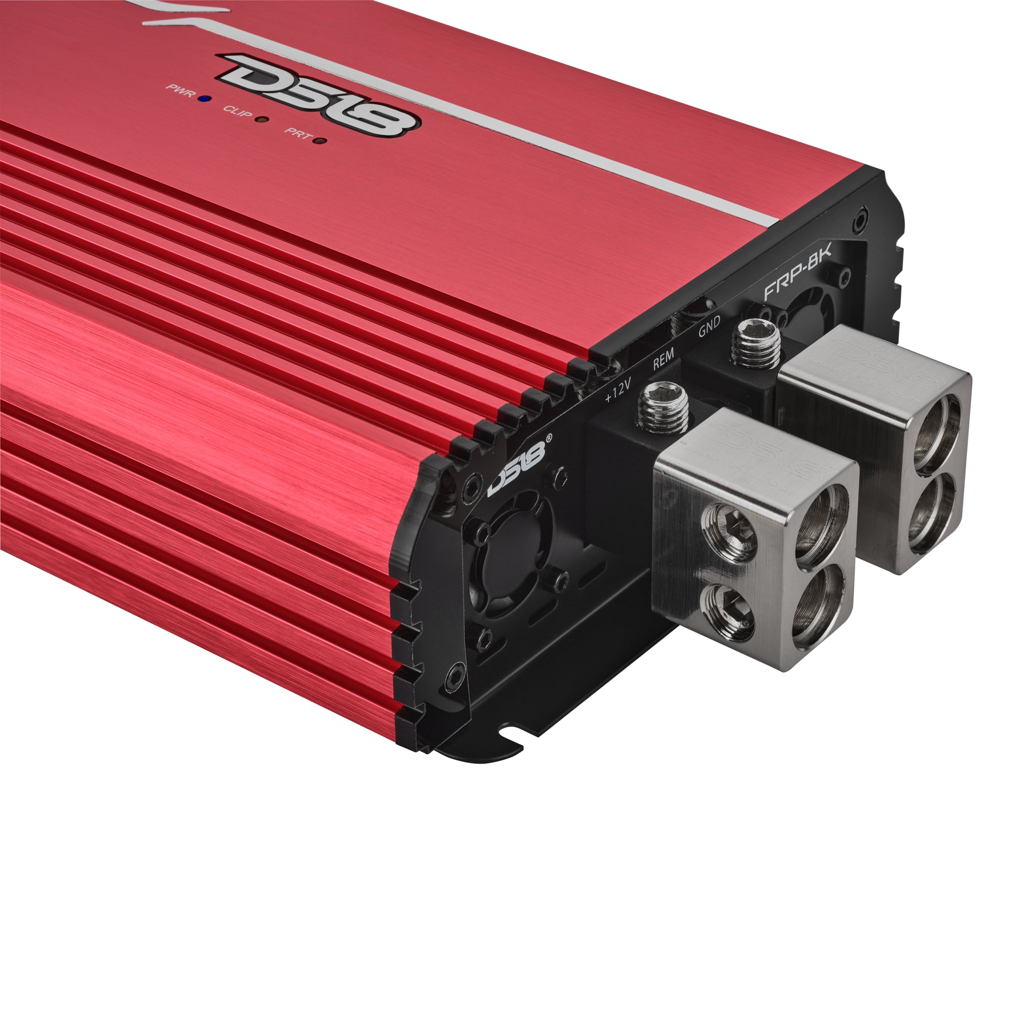DS18 FRP-8K/RD FRP Compact Full-Range Class D 1-Channel Amplifier 8,000 Watts Rms @ 1-Ohm