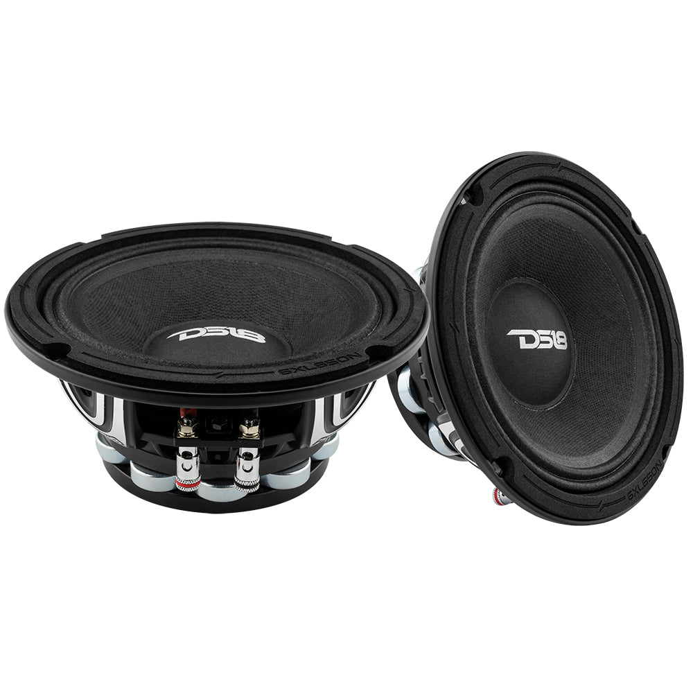 DS18 6XL650N-4 XL 6.5" Neodymium Rings Mid-Range Loudspeaker 325 Watts 4-Ohm