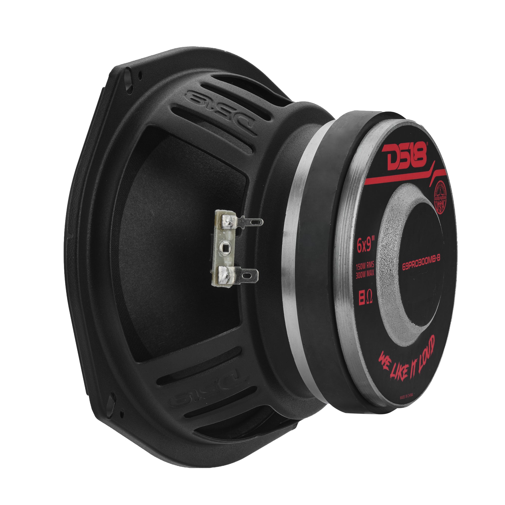 DS18 69PRO300MB-8 6x9” Water-Resistant Mid-Bass Loudspeaker | 150W RMS 8-Ohm