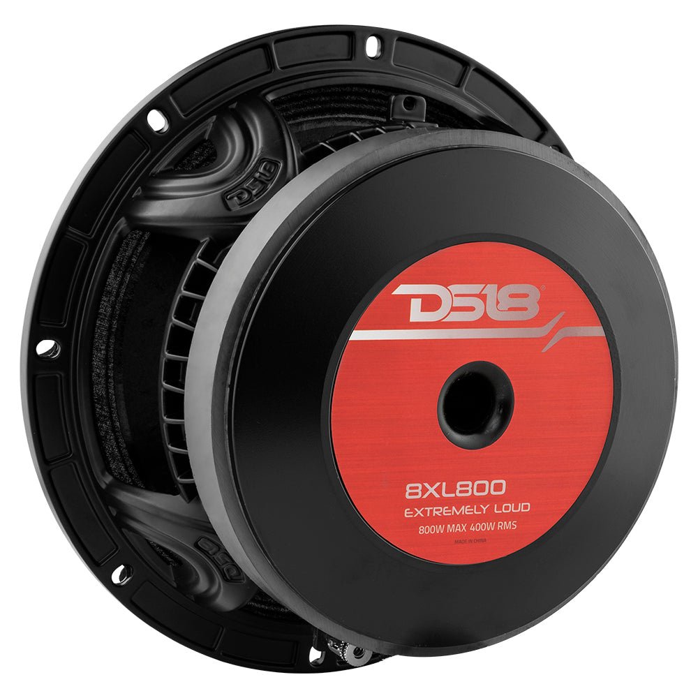 DS18 8XL800-4 XL 8" Mid-Range Loudspeaker 400 Watts Rms 4-Ohm
