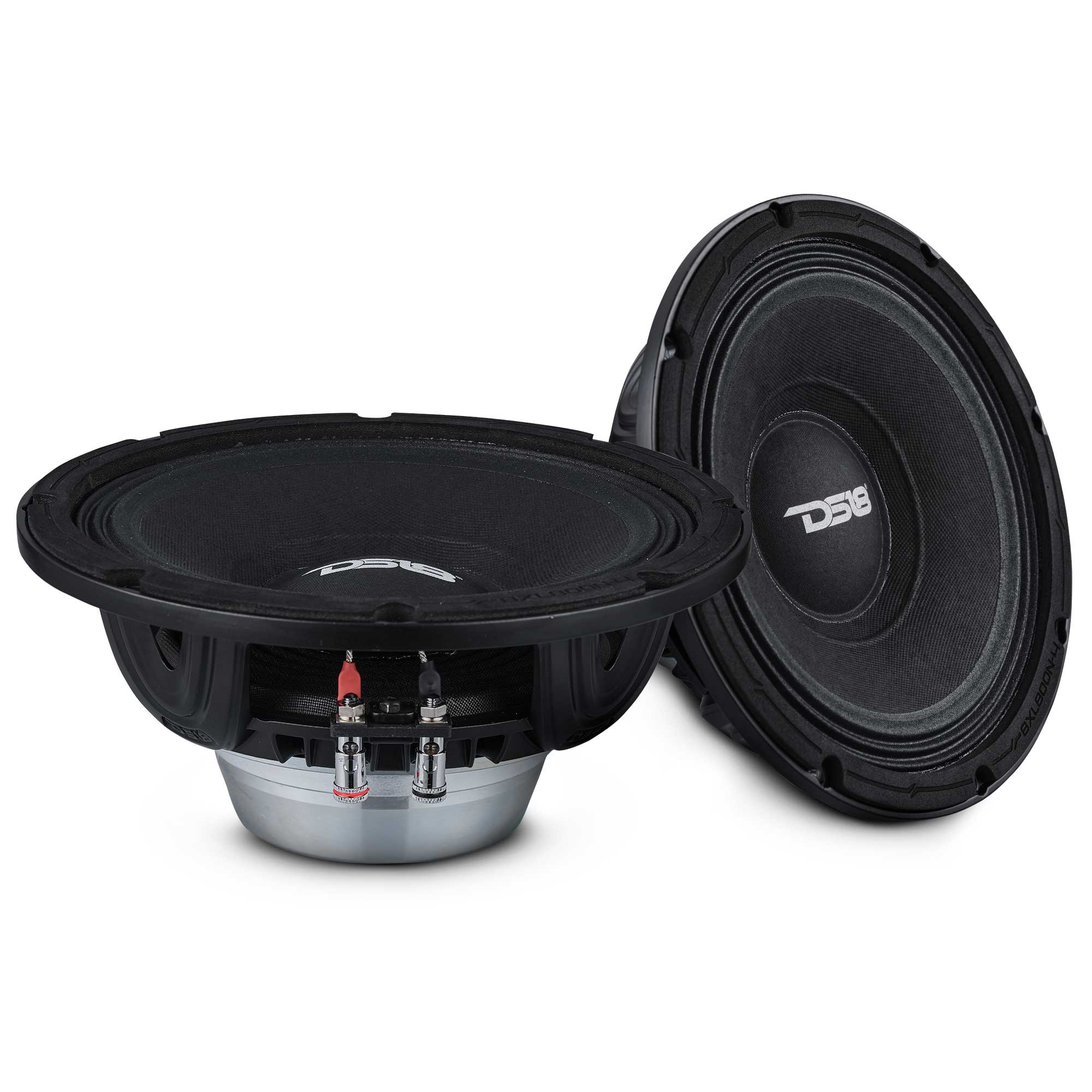 DS18 8XL800N-4 XL 8" Mid-Range Loudspeaker 4-Ohm With Neodymium Magnet 400 Watts RMS