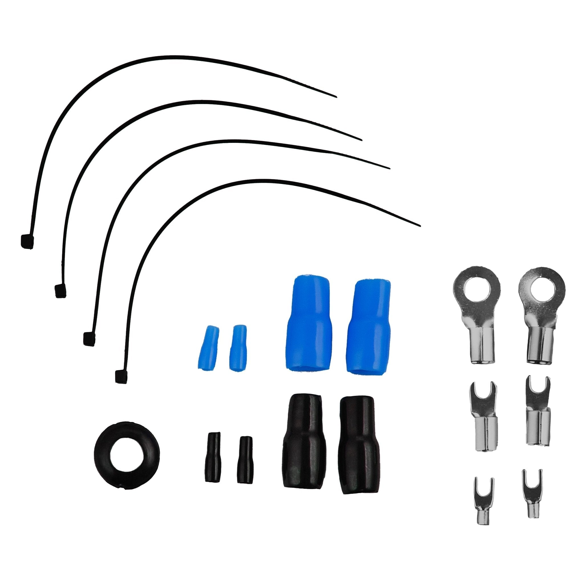 DS18 AKIT4.BL 4-GA Amplifier Installation Wiring Kit - Blue