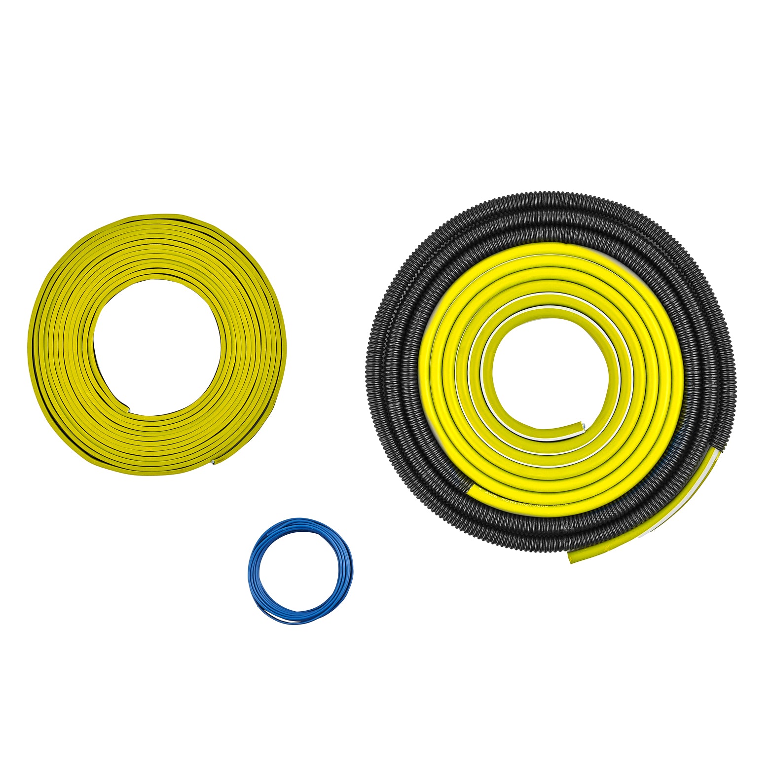 DS18 AKIT4.YL 4-GA Amplifier Installation Wiring Kit - Yellow