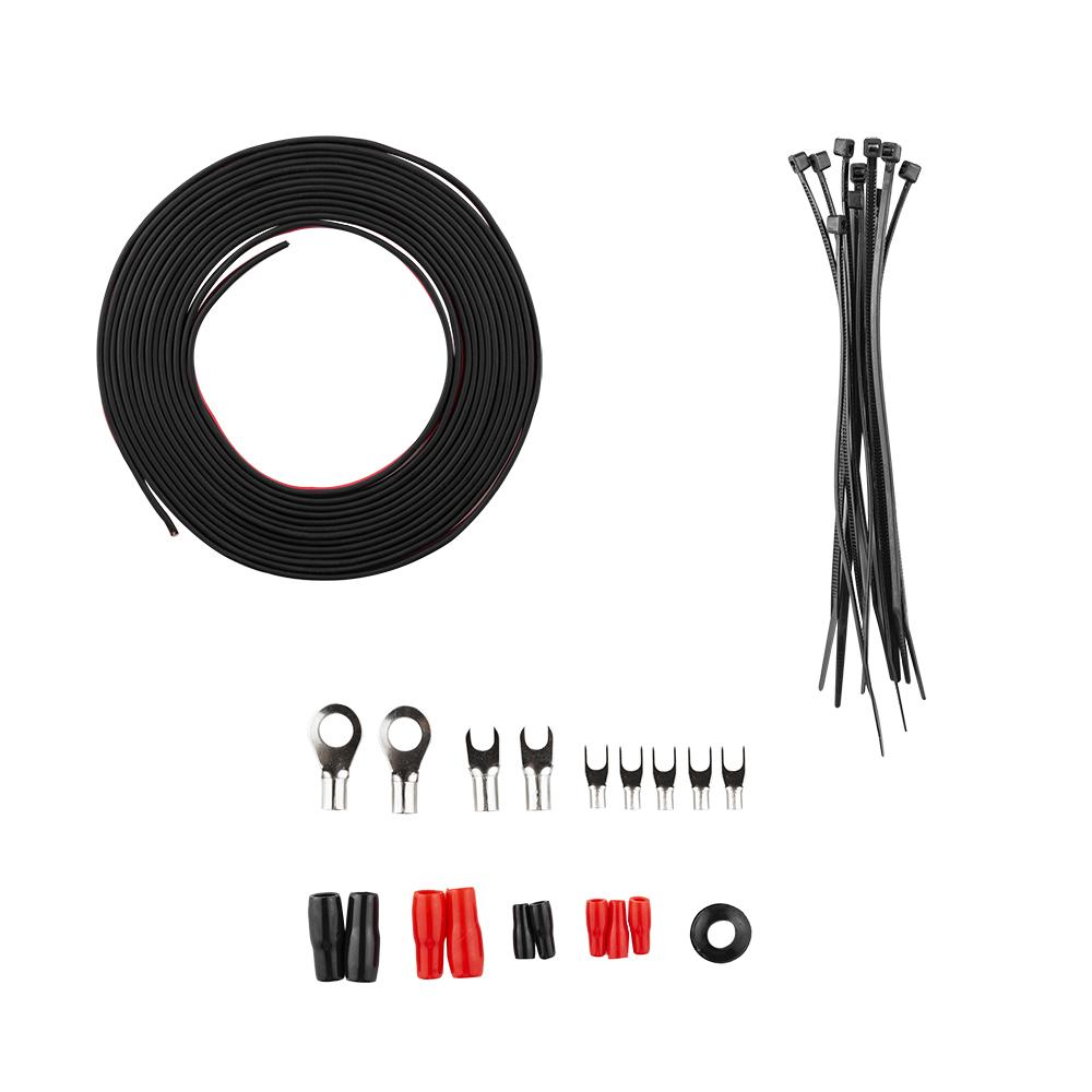 DS18 AMPKIT0 0-GA CCA Amplifier Installation Kit - RED