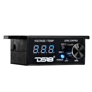 DS18 BKVTR Bass knob With Volt Meter and Temperature Display