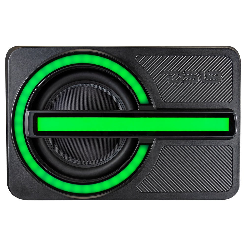 DS18 BRO-BASS Bronco 6th Gen Loaded Tailgate Enclosure with 12” Subwoofer and RGB LED Lighting