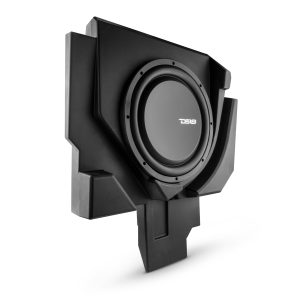 DS18 CA-X3BASS/P Can-Am Maverick X3 12" Under Seat Subwoofer Enclosure Passenger Side - PSW12.4D Shallow Water Resistant Subwoofer Included
