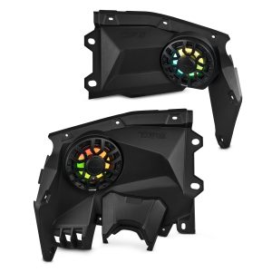 DS18 CA-X3DS6LDV2 Can-Am Maverick X3 Dashboard Panel Loaded with NXL-IQ 6.5" 2-Way Coaxial Marine Speakers and Digital LED Lights