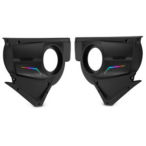 DS18 CA-X3FD6 Can-Am Maverick X3 Door Speaker Panels with Digital LED Lighting