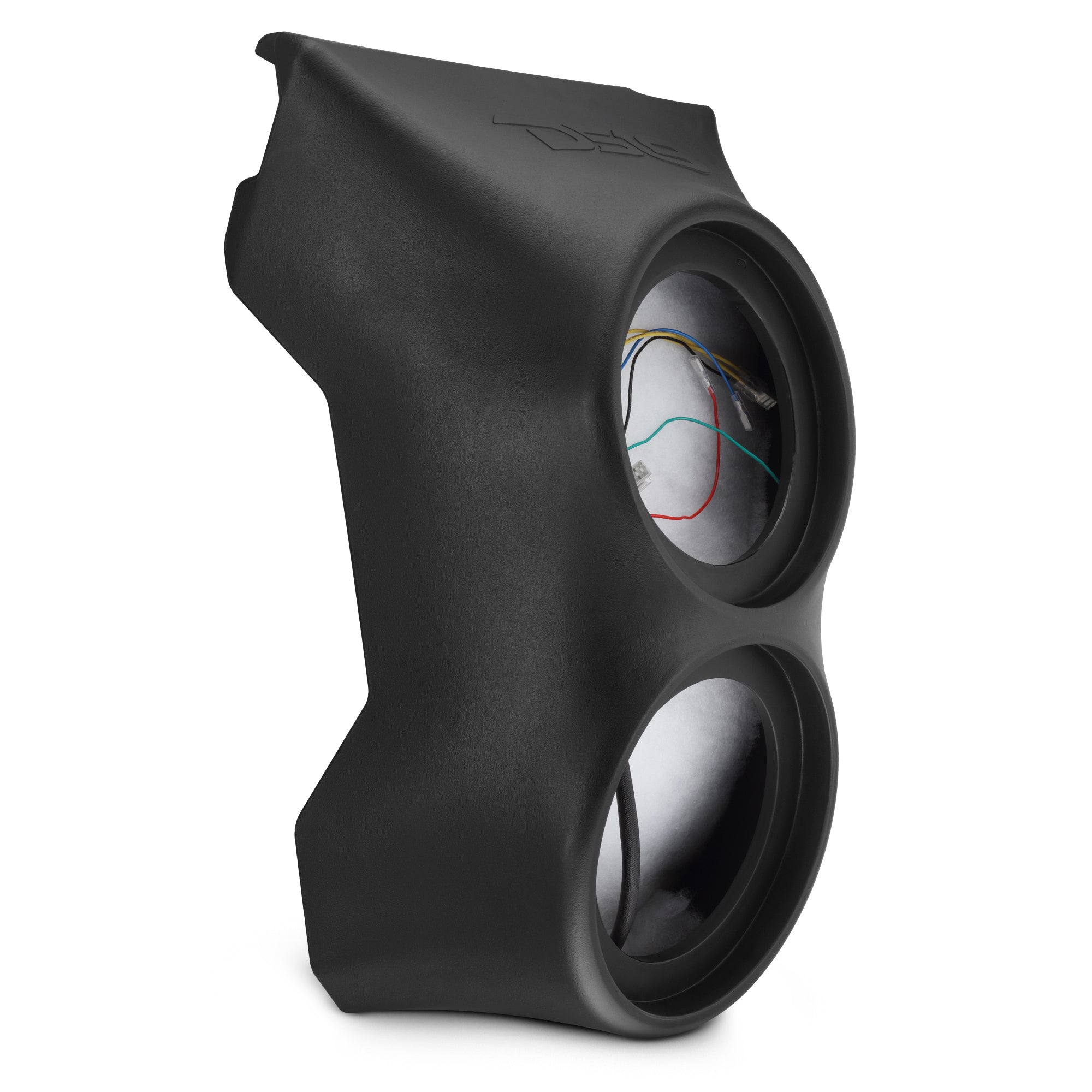 DS18 CA-X3WFCC66 Can-Am Maverick X3 (2017-Up) Waterfall Center Console Speaker Pod – Fits Dual 6.5” Speakers