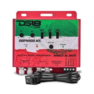 DS18 DBPM100.MX Digital Bass Processor 2-Channel Pre-Amp Input / Output - Mexico Design