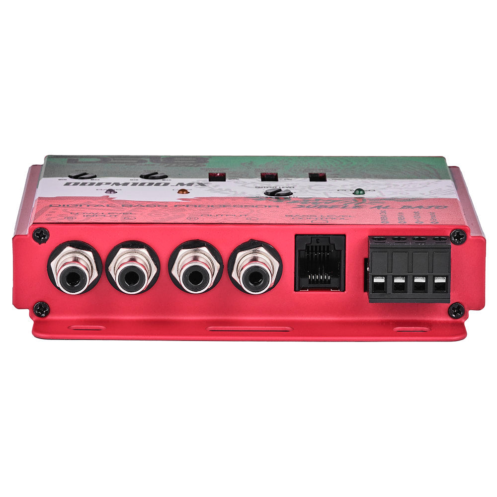 DS18 DBPM100.MX Digital Bass Processor 2-Channel Pre-Amp Input / Output - Mexico Design