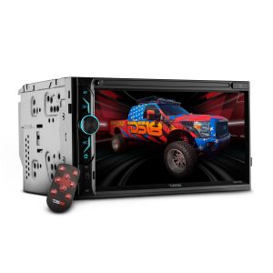 DS18 DDX6.9ML 6.9" Touchscreen Mechless Double-DIN Headunit with Bluetooth, USB and Mirror Link