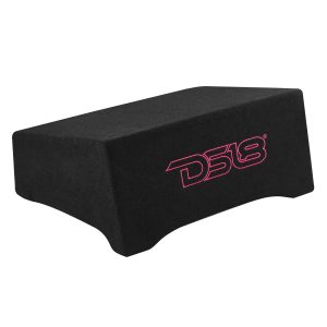 DS18 DFPU110IX DFPU Under Seat 10” Shallow Subwoofer Enclosure | Sealed, Loaded, 600W RMS @ 2 Ohm