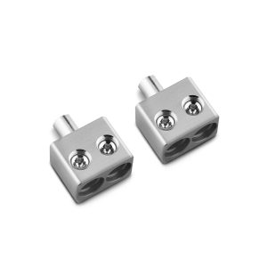 DS18 DPIV1/0 Dual 1/0-GA to 1/0-GA Amp Input Reducers with Offset Stub