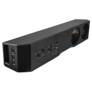 DS18 EBM-FFPGLAD-2X8 Dual 8" Ported Subwoofer Under Seat Enclosure for 2018-2026 Jeep Gladiator