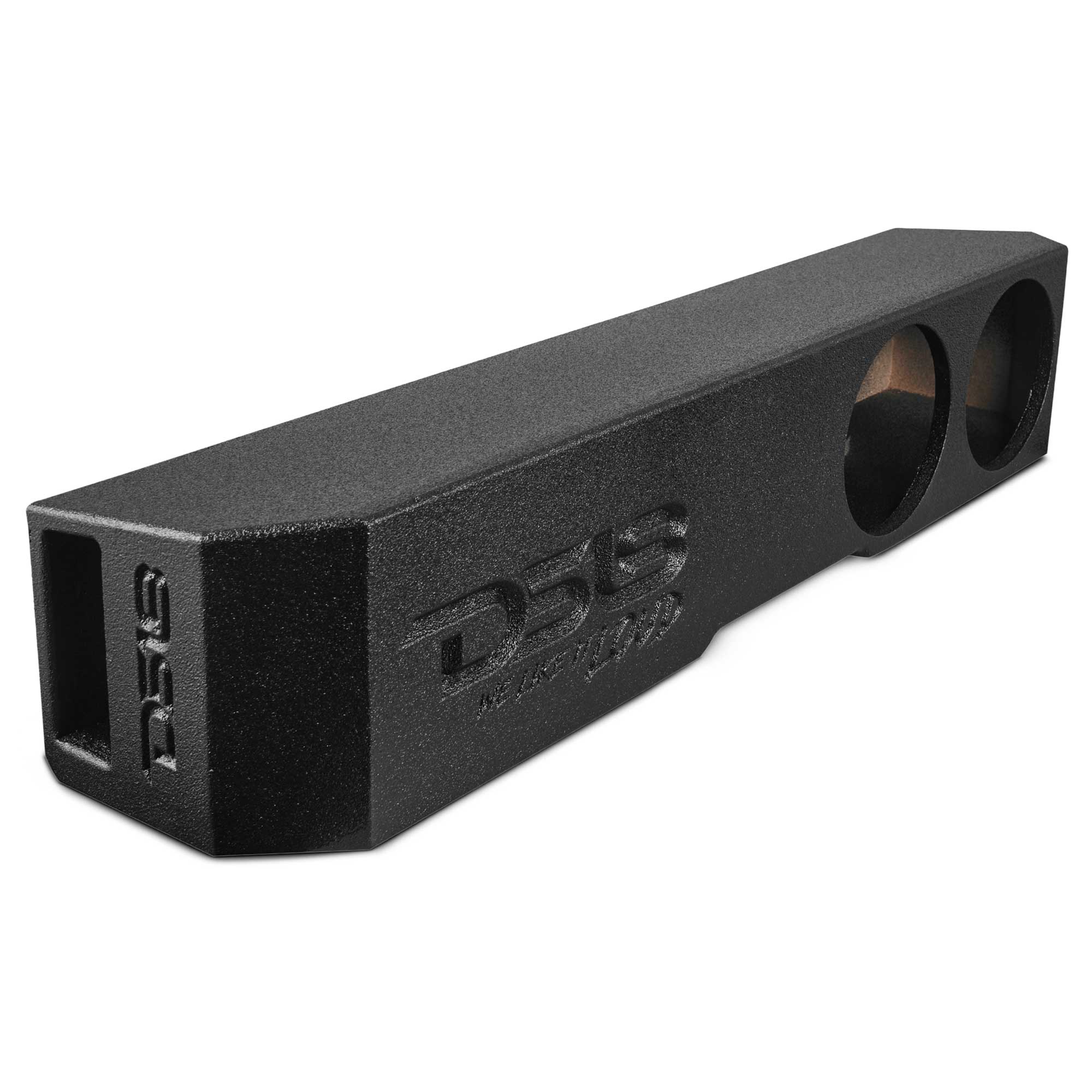DS18 EBM-FFPGLAD-2X8 Dual 8" Ported Subwoofer Under Seat Enclosure for 2018-2026 Jeep Gladiator