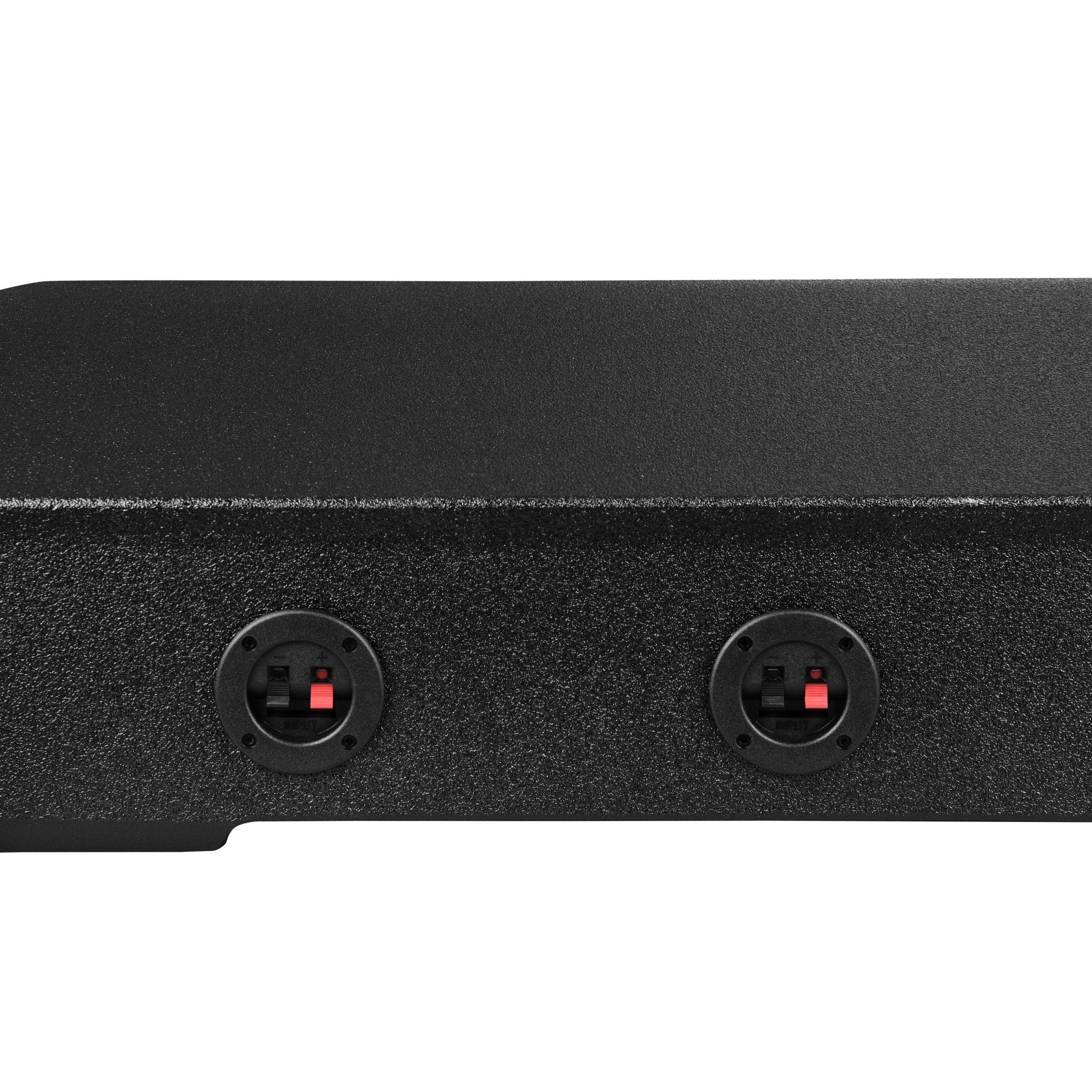 DS18 EBM-FFPGLAD-2X8 Dual 8" Ported Subwoofer Under Seat Enclosure for 2018-2026 Jeep Gladiator
