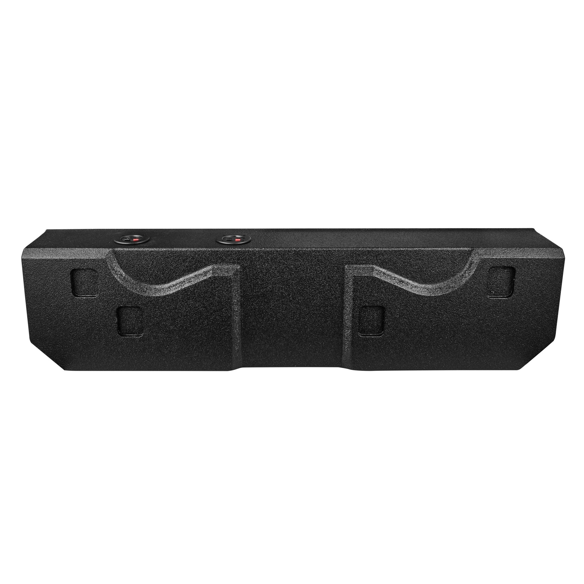 DS18 EBM-FFPGLAD-2X8 Dual 8" Ported Subwoofer Under Seat Enclosure for 2018-2026 Jeep Gladiator
