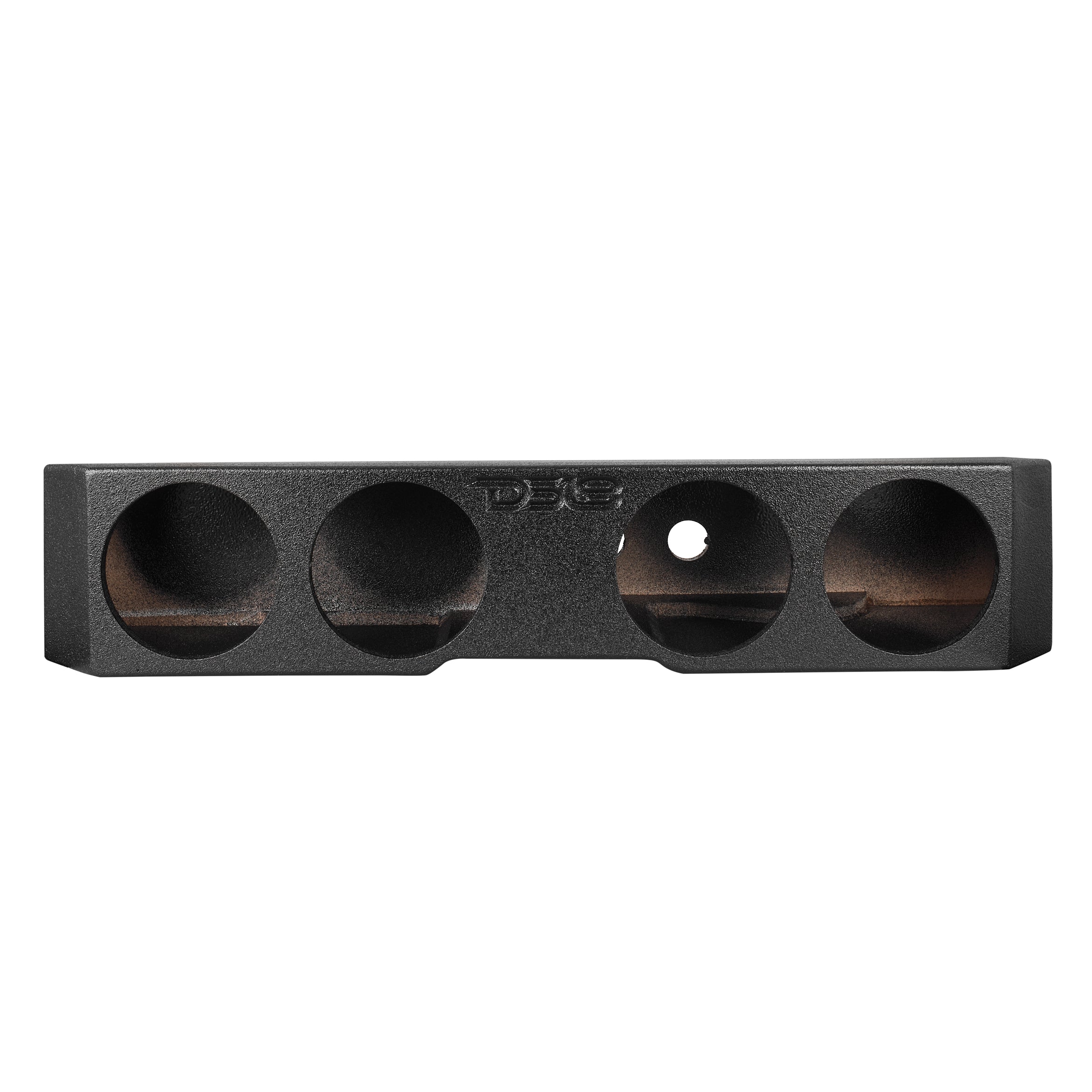 DS18 EBM-FFPUNI-4X8 Subwoofer Enclosure for four 8" Subwoofers, Under Rear Seat Front-Fire Ported Box for Trucks