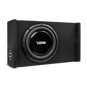 DS18 EN-DF10 10" Loaded Shallow Down Fire Subwoofer Enclosure 300 Watts Rms