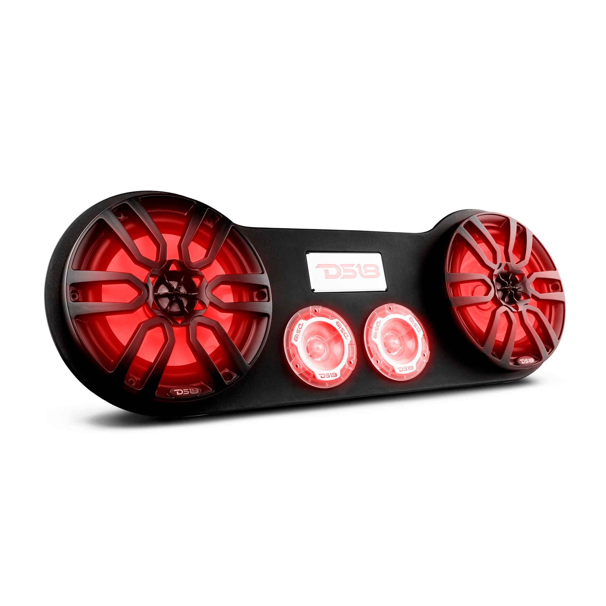 DS18 EN28-28 28" High Density ABS Universal Speakers Enclosure 2 X 8" and 2 x 3.78" Tweeters